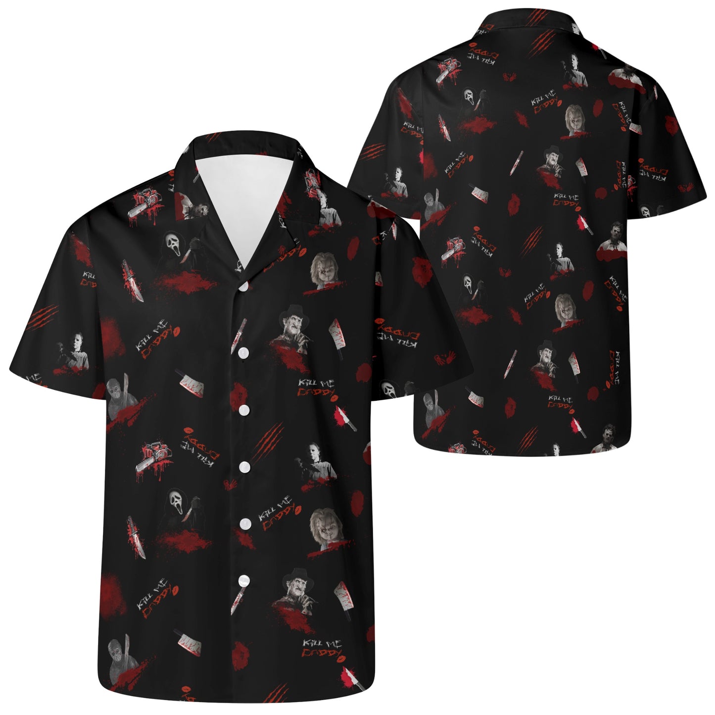 Kill Me Daddy Hawaiian Casual Shirt