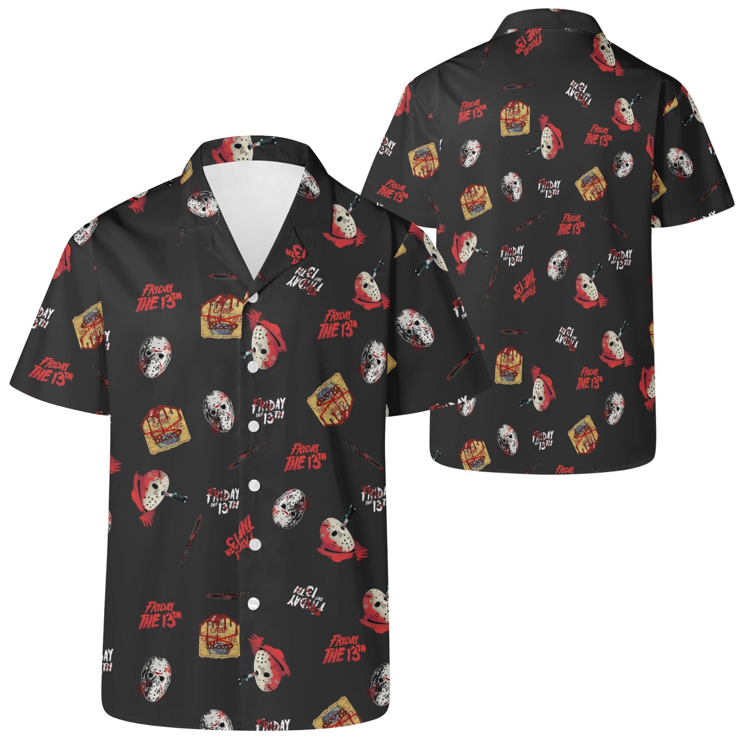 Friday the 13th Hawaiian Casual Shirt