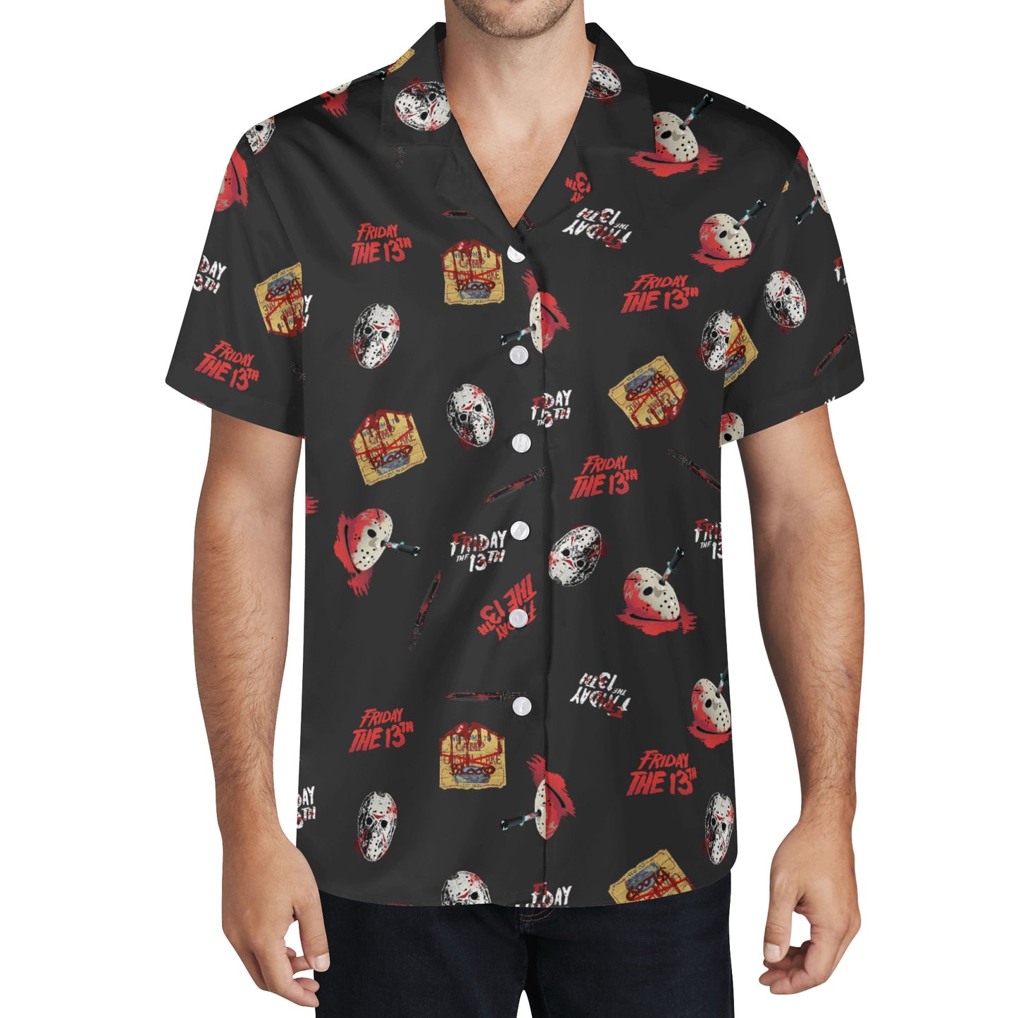 Friday the 13th Hawaiian Casual Shirt