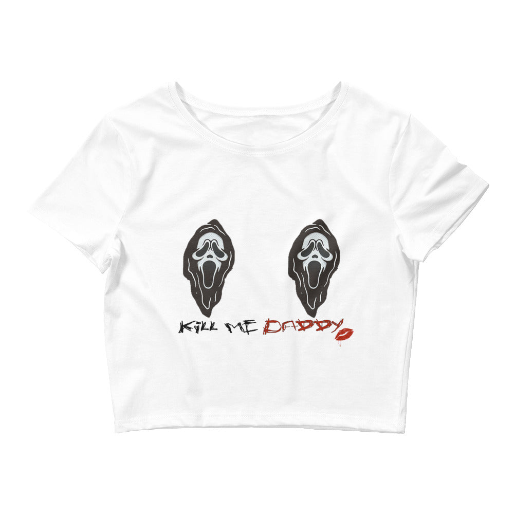 Women’s Ghostface Crop Tee